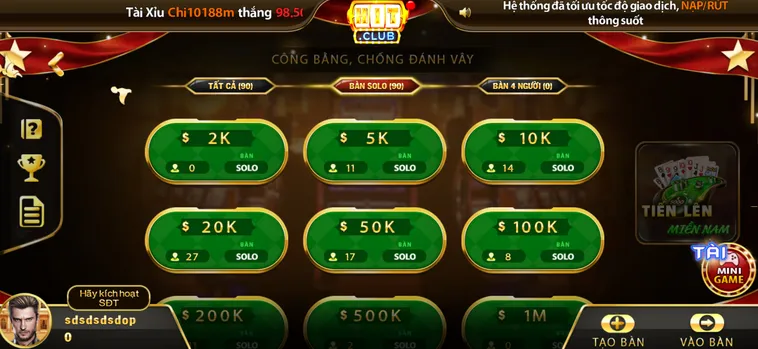 Phân Tích Chiến Thuật Và Logic Trong Tiến Lên Miền Nam Hitclub 2026
