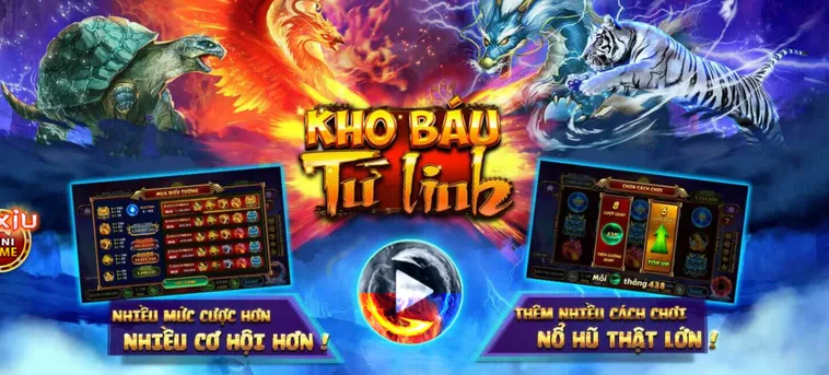 Kho Báu Tứ Linh Hitclub Phân Tích Cơ Chế Nổ Hũ Và Chiến Thuật Săn Thưởng